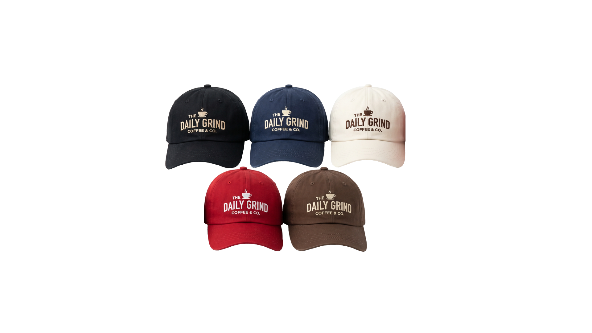 Cafe branding cap design