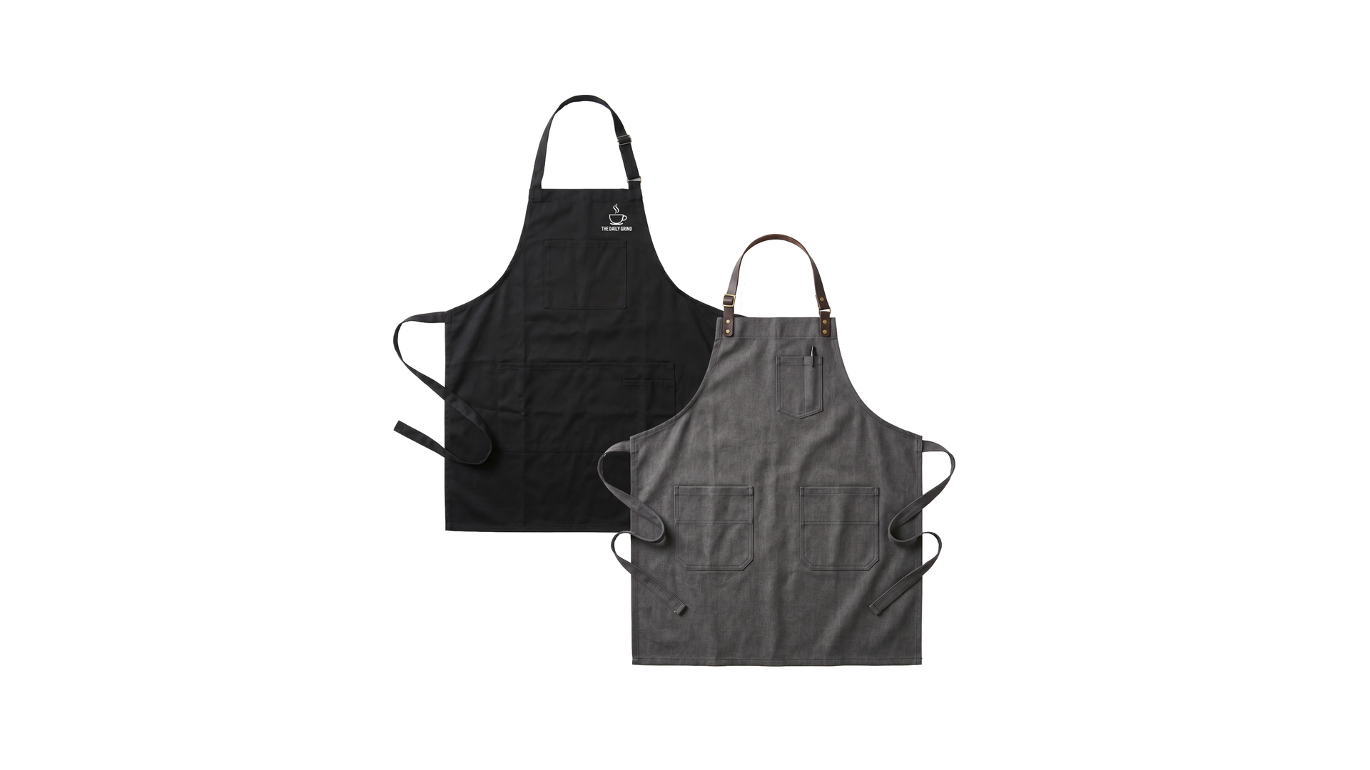 Premium cafe apron design