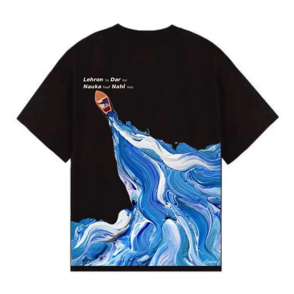 PAAR | Black Oversized Tshirt