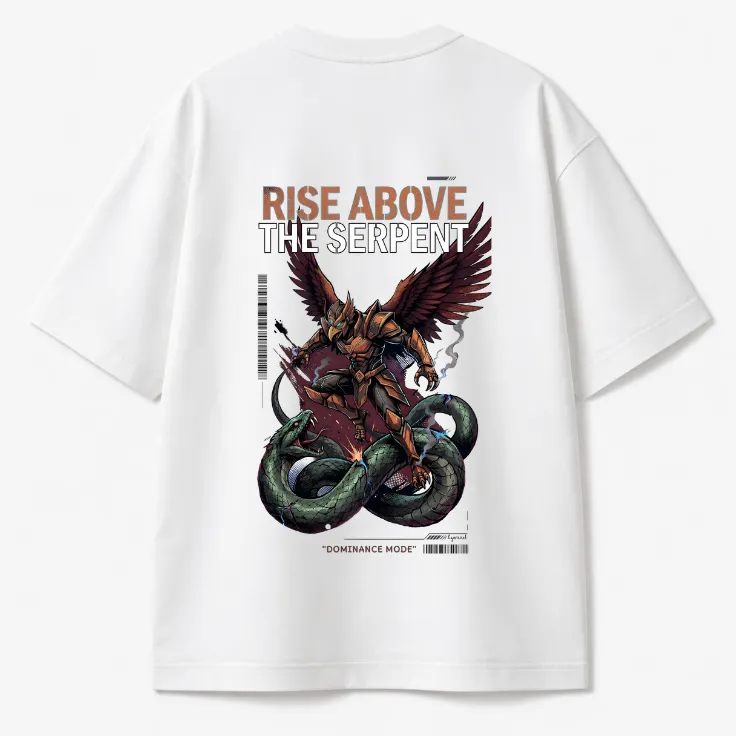 Ascend | White Oversized Tshirt (S)