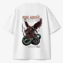 Ascend | White Oversized Tshirt